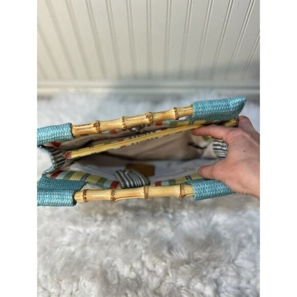 Fossil summer Straw purse - Picture 9 of 12